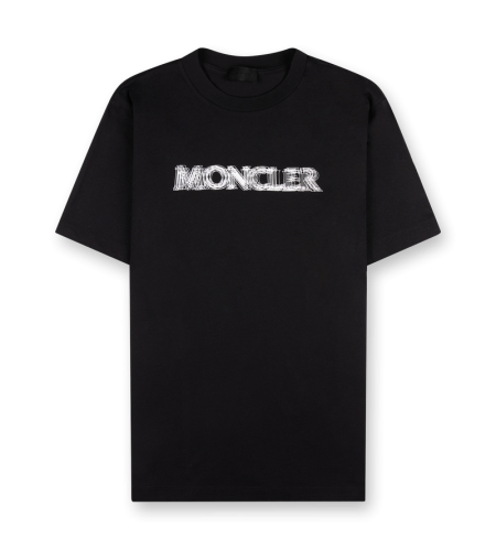 Fluted Logo T-shirt Black - M