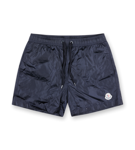 Logo Patch Swimshort Navy Blue - L