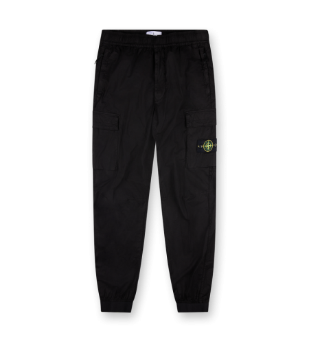 Tapered Cargo Pants Black - 33