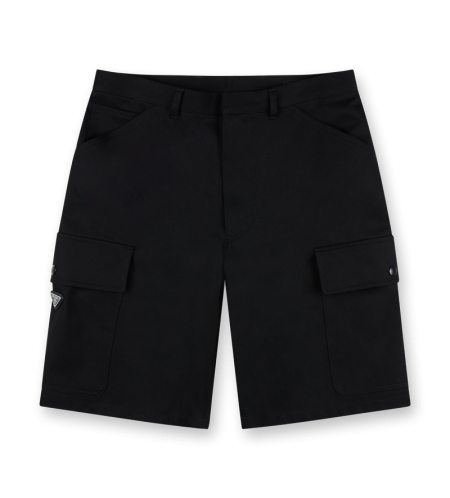 Cotton Bermuda Black - M