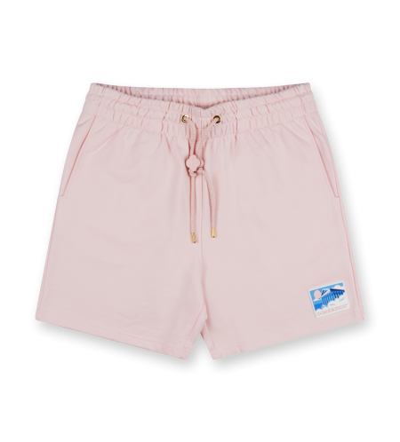 Greek Temple Sweatshort Pink - L