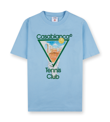 Metaphysical Tennis T-shirt Light Blue - M