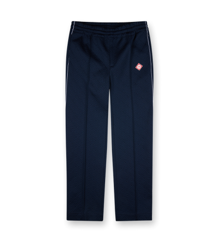 Jacquard Monogram Trackpants Dark Blue - XL