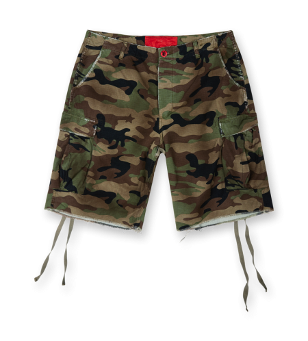 Cargo Shorts Camo - L