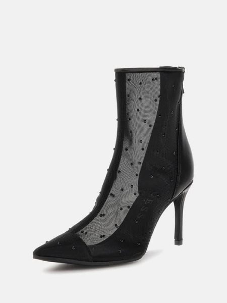 Enkellaarsje Flowey Strass