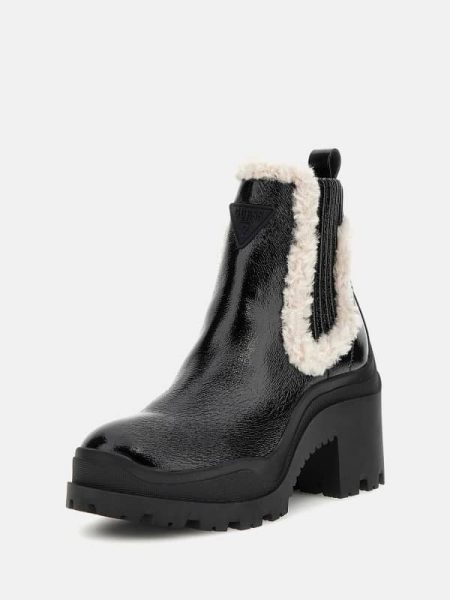 Enkellaarsje Yvette Inzetdeel Van Kunstbont