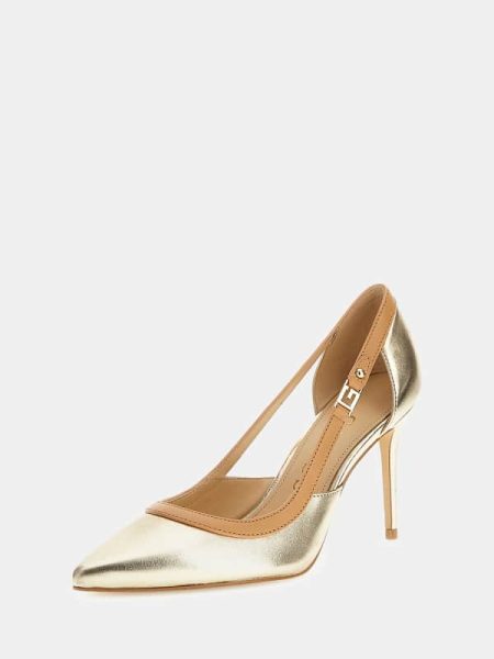 Ricky Pumps Van Echt Gewalst Leer