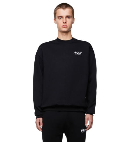 Logo Crewneck Black - XXL