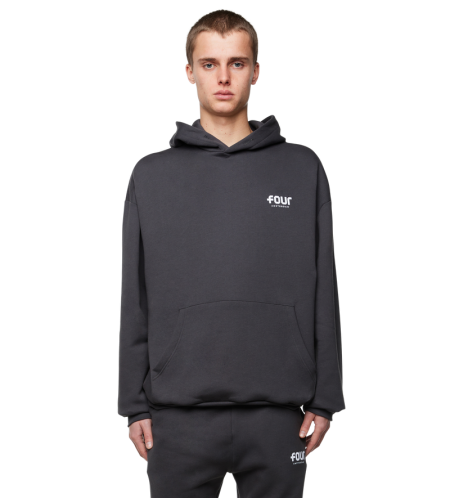 Logo Hoodie Asphalt - XXL
