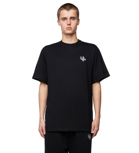 Outline Logo T-shirt Black - XL