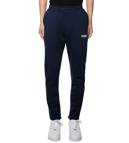 Circles Logo Sweatpants Marine Blue - XXL