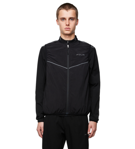 Sportswear Reflective Vest Black - XS