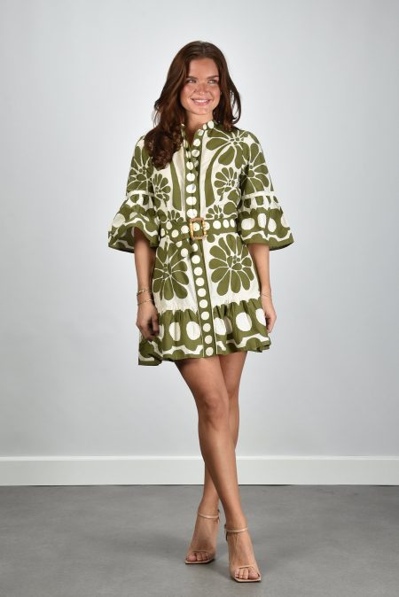 Farm Rio jurk 344602 palermo green