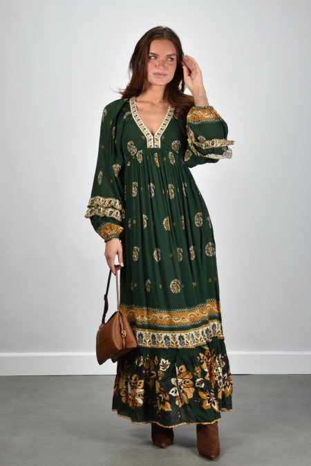 Farm Rio jurk 351135 ayla green