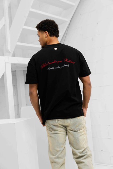 Fearless Blood T-Shirt Heren Zwart - Maat L - Kleur: Zwart | Soccerfanshop