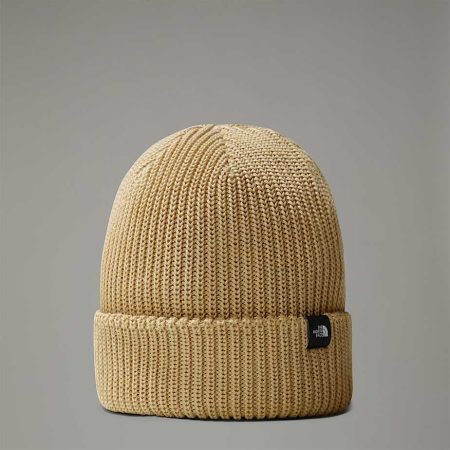 The North Face Fisherman-beanie Khaki Stone male