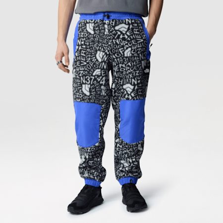 The North Face Fleeski Y2k-broek Met Print Tnf Black Abstract Multi Text Print male