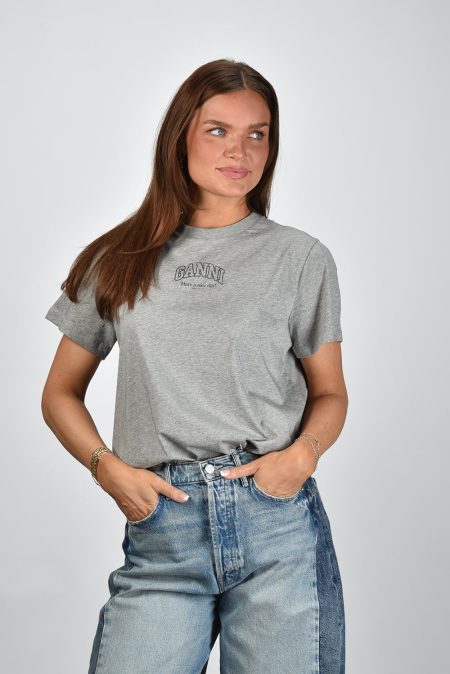 Ganni t-shirt A1050057 paloma