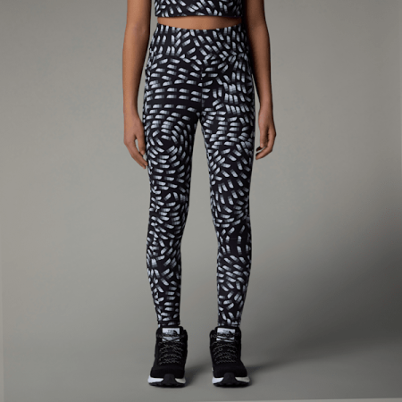 The North Face Never Stop-legging Voor Meisjes Tnf Black Vector Field Print female