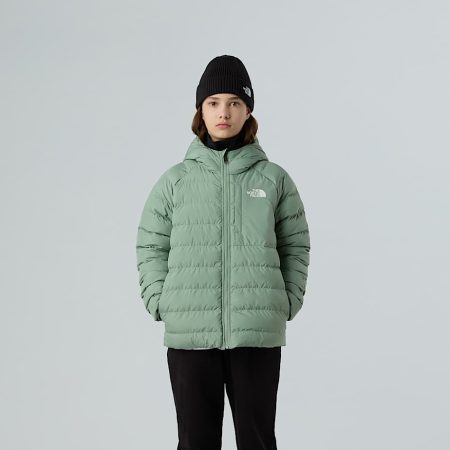 The North Face Reversible Perrito-jas Voor Meisjes Slate Moss female