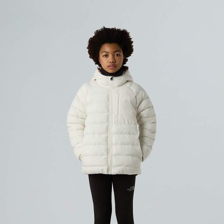 The North Face Reversible Perrito-jas Voor Meisjes White Dune female