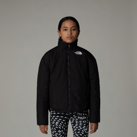 The North Face Omkeerbare Shasta-jas Met Volledige Rits Voor Meisjes Tnf Black female