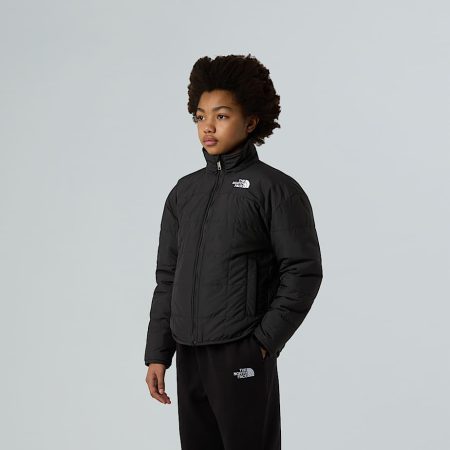 The North Face Omkeerbare Shasta-jas Met Volledige Rits Voor Meisjes Tnf Black female