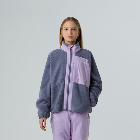 The North Face Yumiori-fleecejas Met Volledige Rits Voor Meisjes Twilight Galaxy-lite Lilac female