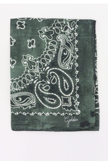 Golden Goose shawl GUP01053.P000667.35759 moss green