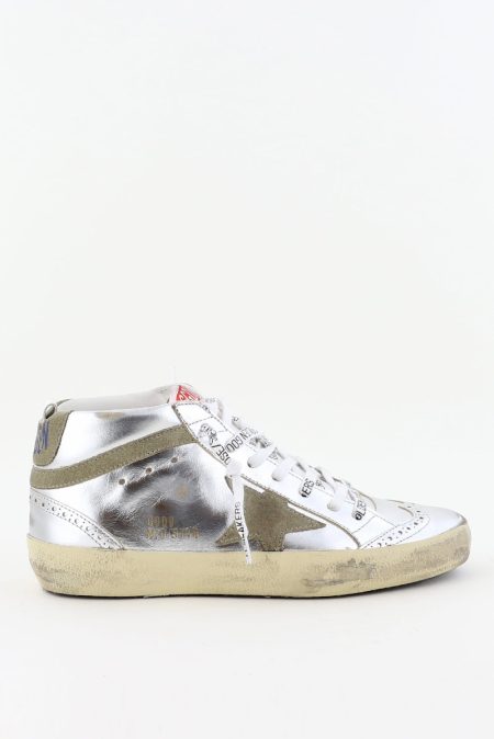 Golden Goose sneakers Midstar GWF00122.F002794.70216 silver/taupe
