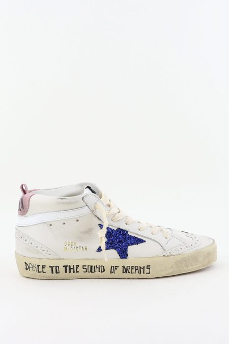 Golden Goose sneakers Midstar GWF00122.F003979.11355 white/blue/pink