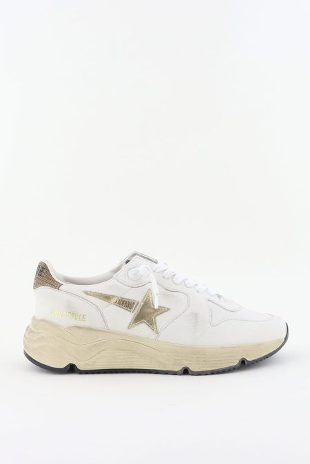 Golden Goose sneakers Running Sole GWF00126.F006129.10834 white/gold/beige