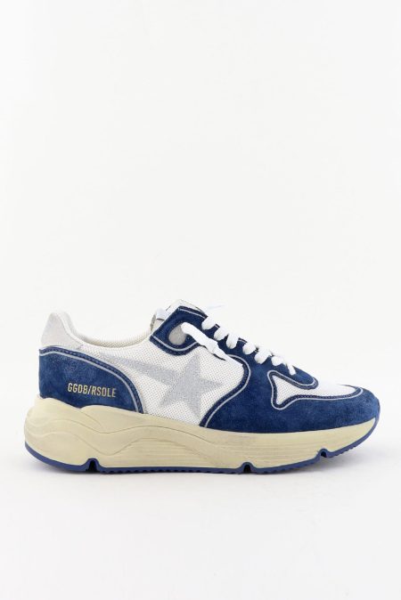 Golden Goose sneakers Running Sole GWF00126.F007598.81225 white/blue/silver