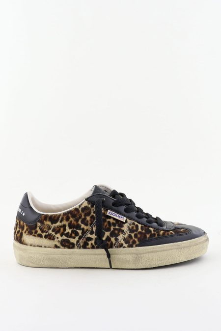 Golden Goose sneakers Soulstar GWF00464.F005051.81472 beige brown black/leo black