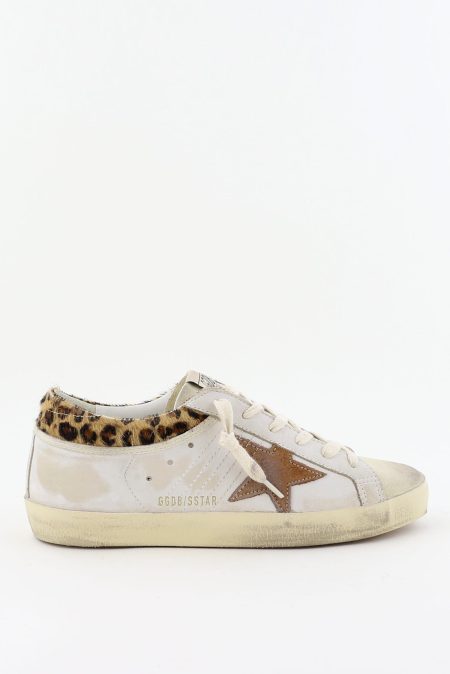 Golden Goose sneakers Superstar GWF01042.F008167.83260 white beige/seedpearl/beige/brown leo/brick red