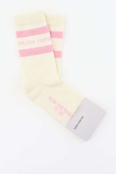 Golden Goose sokken GUP00883.P000487.81698 papyrus/baby