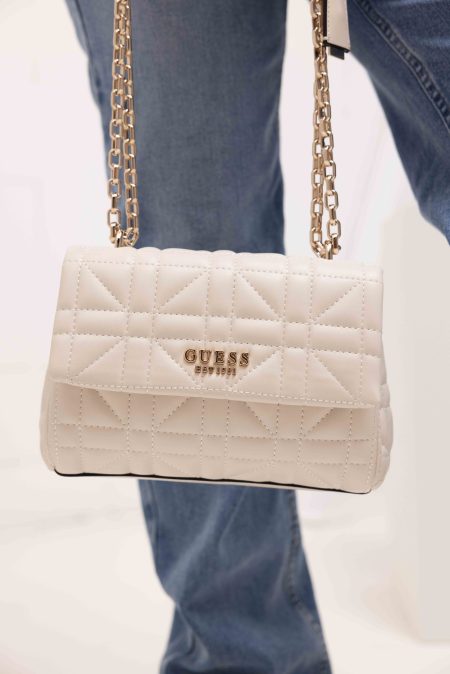 Guess Assia Tas Dames Beige - Maat One Size - Kleur: Beige | Soccerfanshop