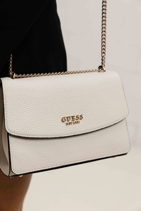 Guess Calista Handtas Dames Wit - Maat One Size - Kleur: Wit | Soccerfanshop