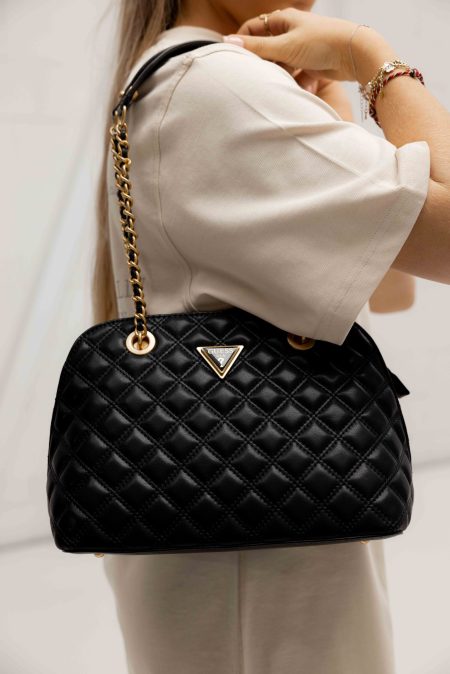 Guess Giully Handtas Dames Zwart - Kleur: Zwart | Soccerfanshop