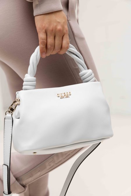 Guess Sansa Handtas Dames Wit - Maat One Size - Kleur: Wit | Soccerfanshop