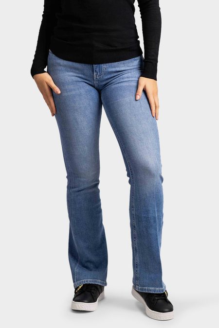 Guess Sexy Flare Jeans Dames Blauw - Maat 28 - Kleur: Blauw | Soccerfanshop