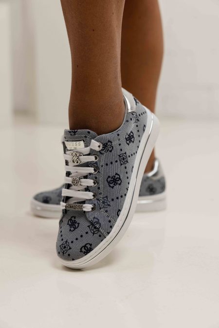 Guess Stasey2 Sneakers Dames Blauw - Maat 41 - Kleur: Blauw | Soccerfanshop