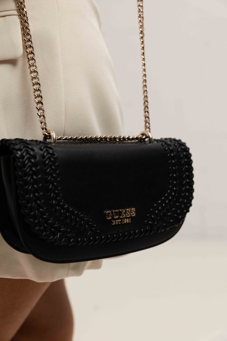 Guess Tatum Handtas Dames Zwart - Maat One Size - Kleur: Zwart | Soccerfanshop