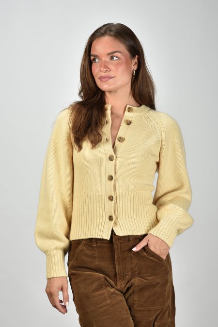 Guest In Residence vest W35310JH butter