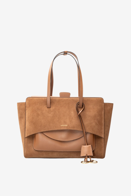 Hidesins shopper Flap L FL2511 cognac