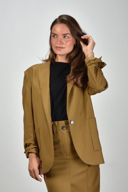 IRO blazer Camylle WM07CAMYLLE camel naturel