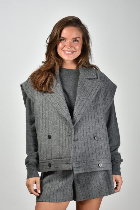 IRO gilet Nestia WM07NESTIA grey