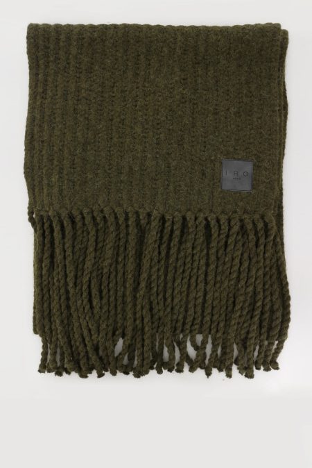 IRO shawl Fluffyscar WM52FLUFFYSCAR khaki