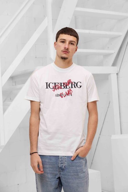 Iceberg 5D F010 Jersey T-Shirt Heren Wit - Maat XL - Kleur: Wit | Soccerfanshop