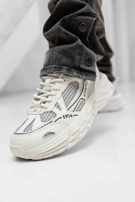 Iceberg IU17060 Sneakers Heren Wit - Maat 45 - Kleur: Wit | Soccerfanshop